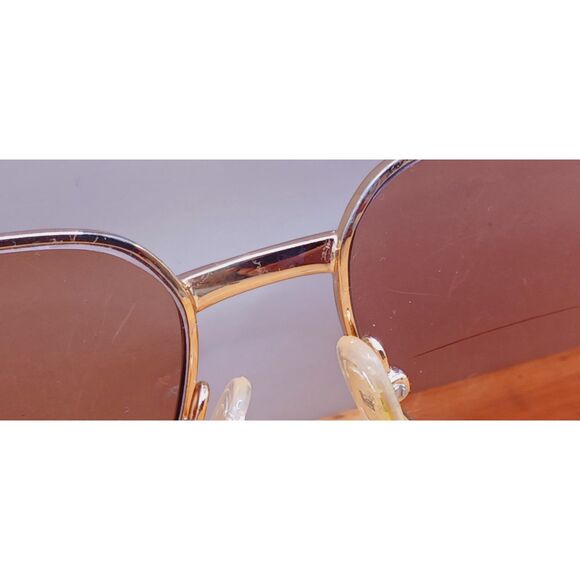 Baron Eyewear Baron Metal Collection A7073 54-14-140 Gold Eyeglasses Frames - Picture 16 of 16